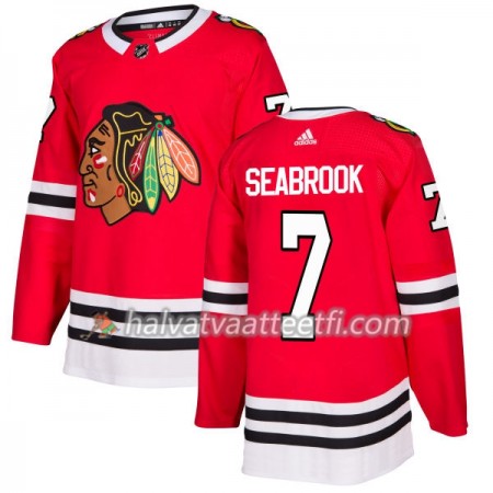 Miesten NHL Chicago Blackhawks Pelipaita Brent Seabrook 7 Adidas 2017-2018 Punainen Authentic Miesten NHL Chicago Blackhawks Pelipaita Brent Seabrook 7 Adidas 2017-2018 Punainen Authentic
